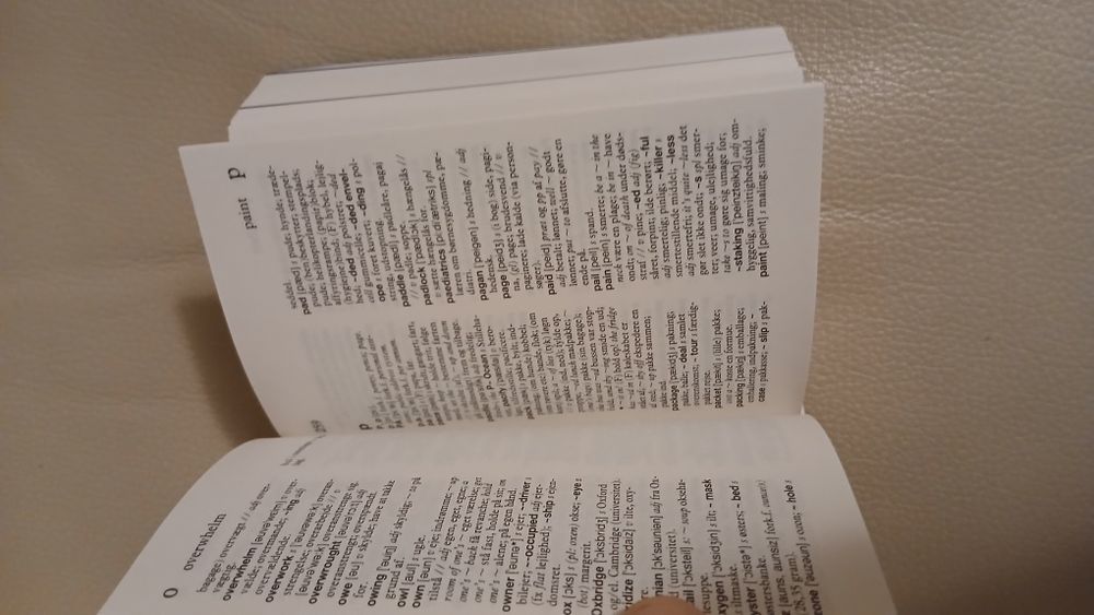 Mini słownik dunsko angielski  i angielsko-duński