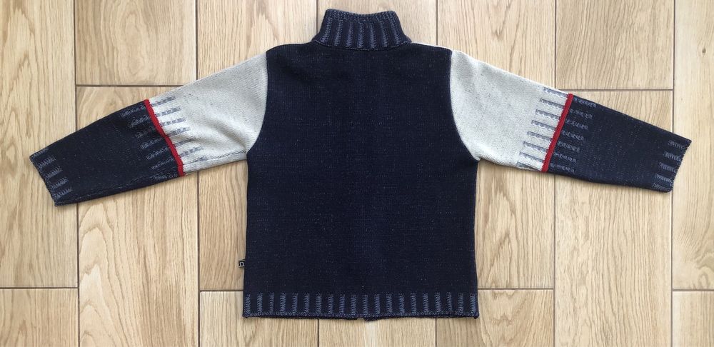 Zasuwany sweter dla chłopca Marika 122