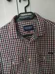 Koszula w kratę croop slim fit r M