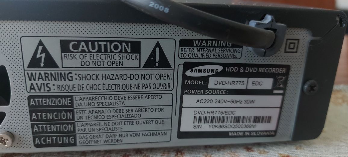 DVD odtwarzacz SAMSUNG.775
