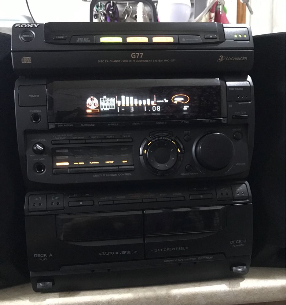 Музыкальный центр Sony mhc-g77