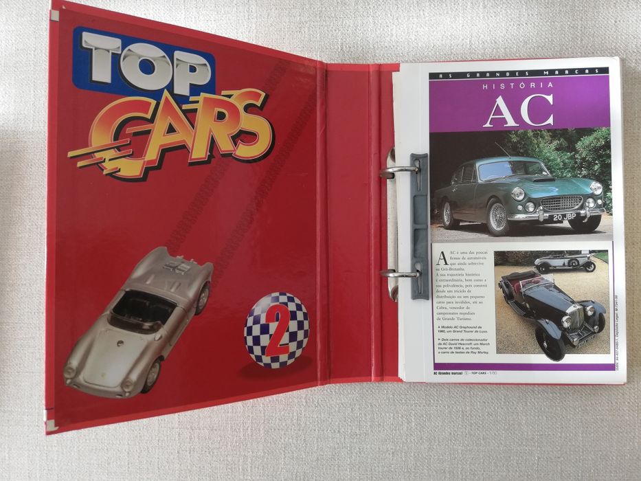 Coleção Top CARS (3 x Pastas)