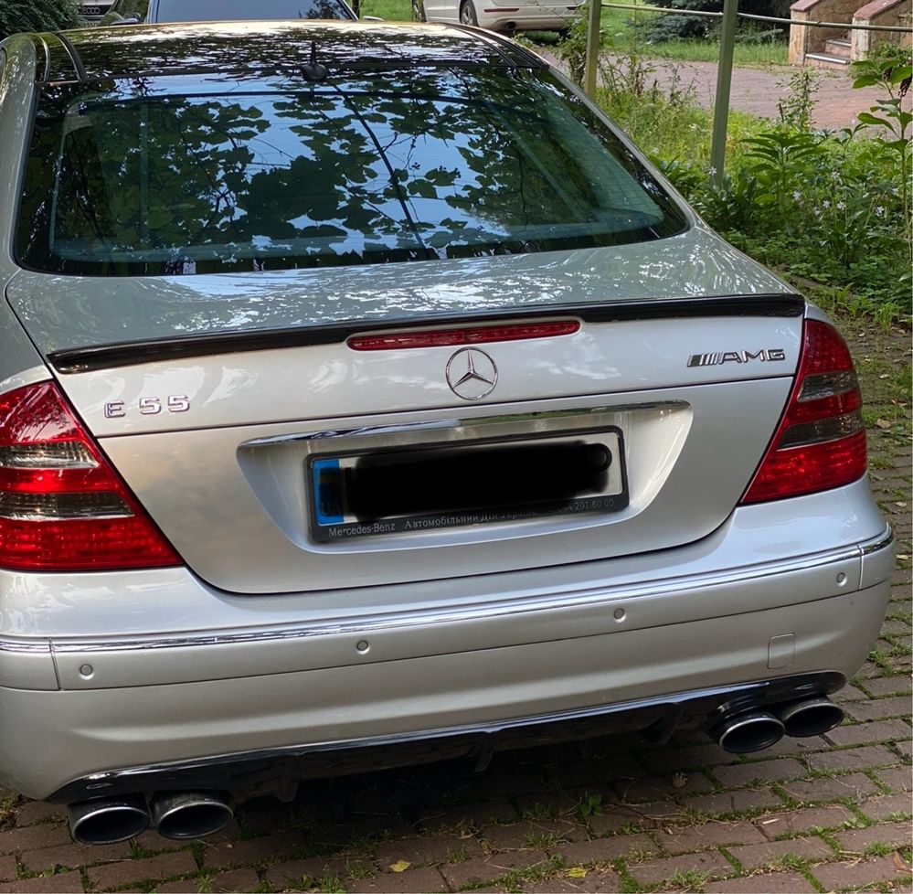 W211 бампер E55 E63 AMG