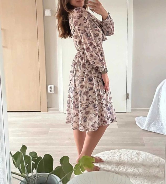 Reserved piekna dluga elegancka sukienka L