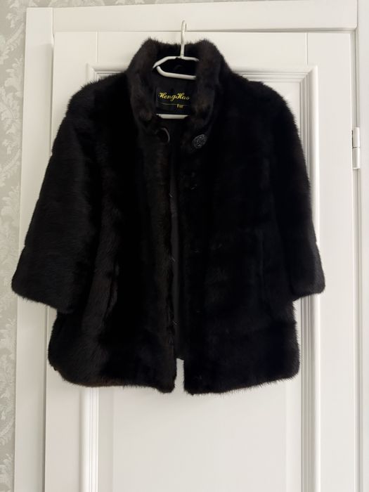 Полушубок норковый автоледи 3/4 рукав