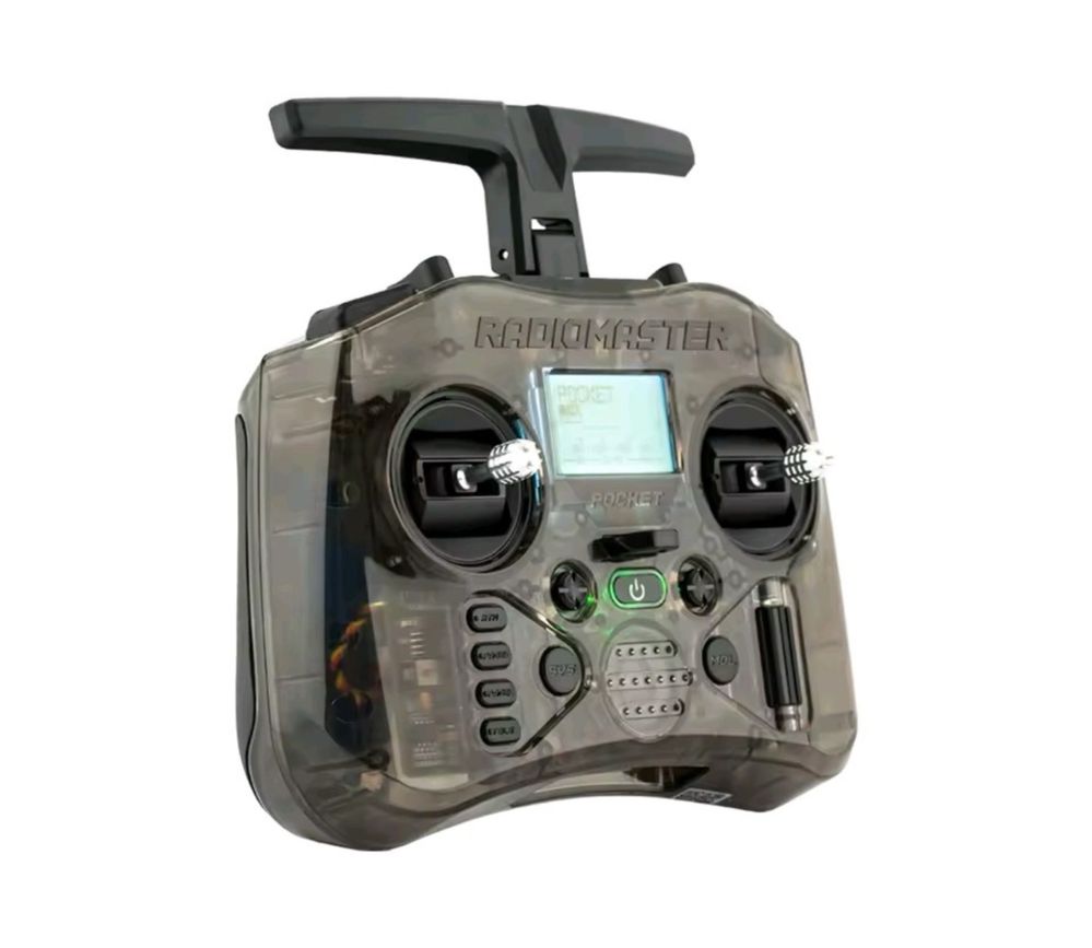 Пульт RadioMaster Pocket ELRS M2, сірий (ремінець + акум. в подарунок)