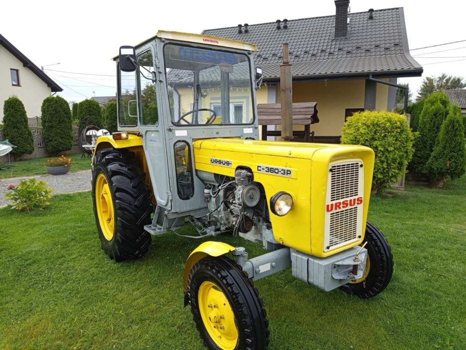 Ursus C 360 3P, zarejestrowany.