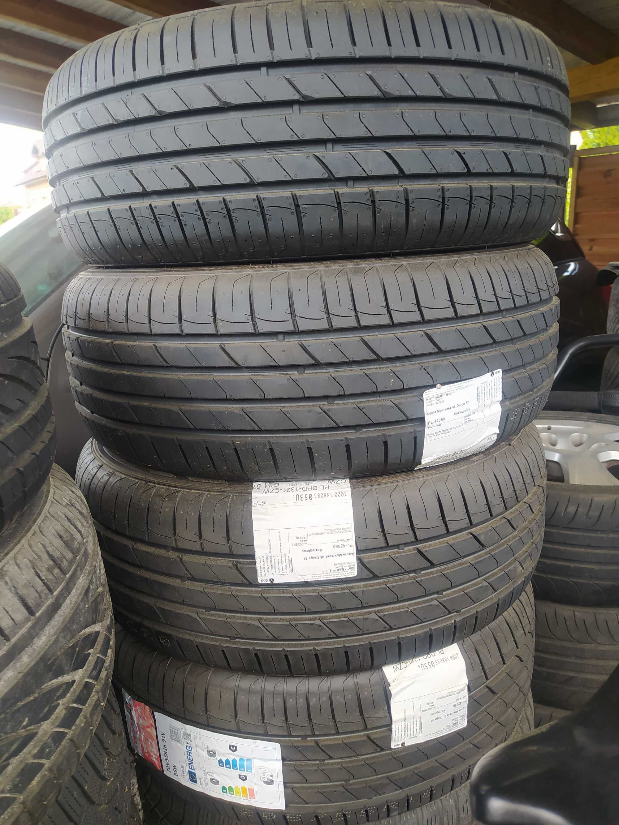 Opony letnie 205/55R16 używane lub nowe