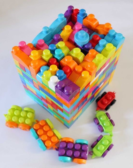 Mega zestaw klocków Mega Bloks (ok. 500 sztuk!)