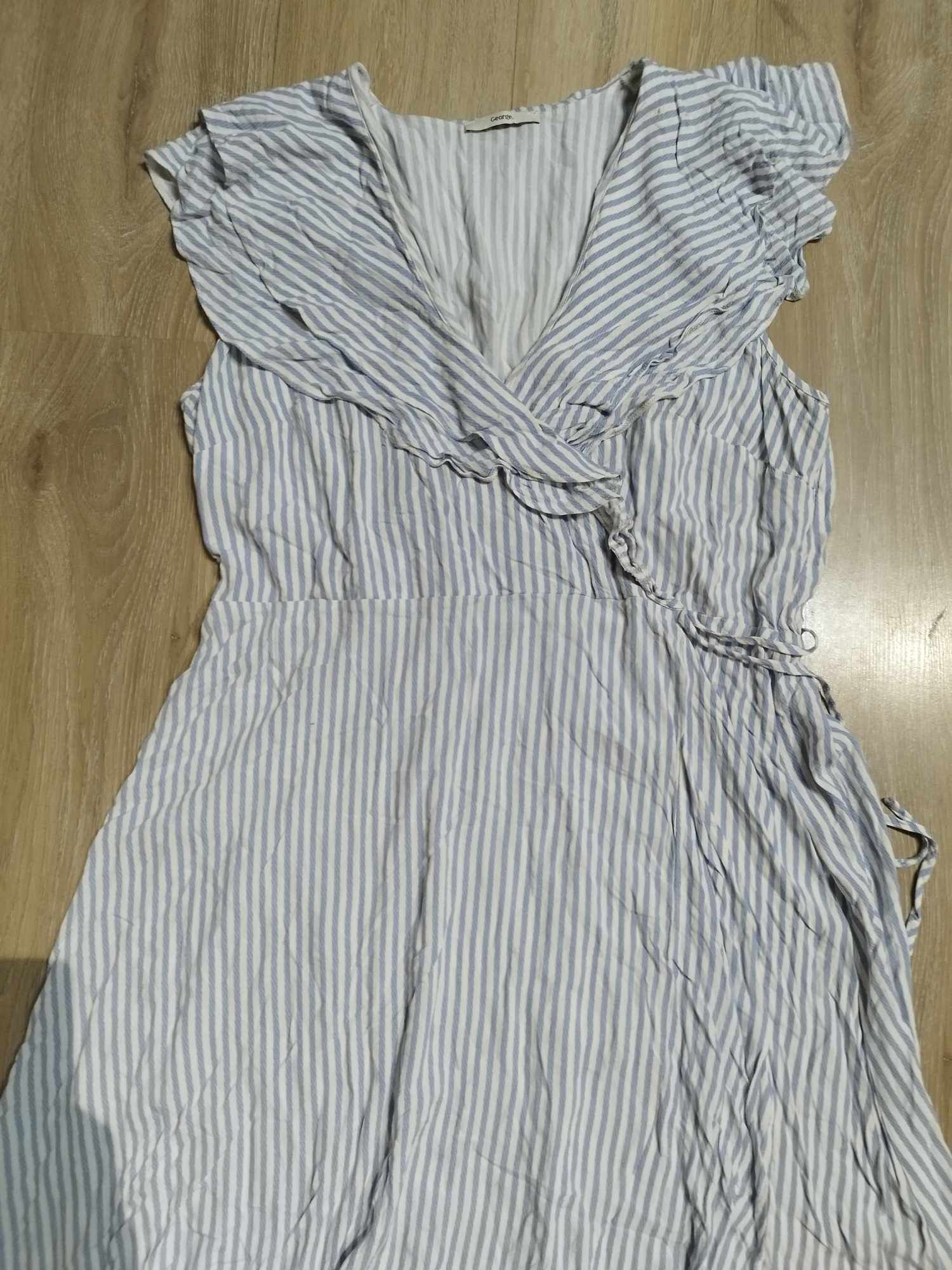 Elegancka sukienka Midi w paski George L/XL
