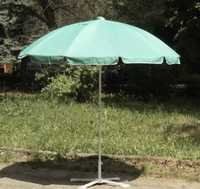 Зонт садовий пляжний торговий 2.5 м на 10 спиць з напиленням