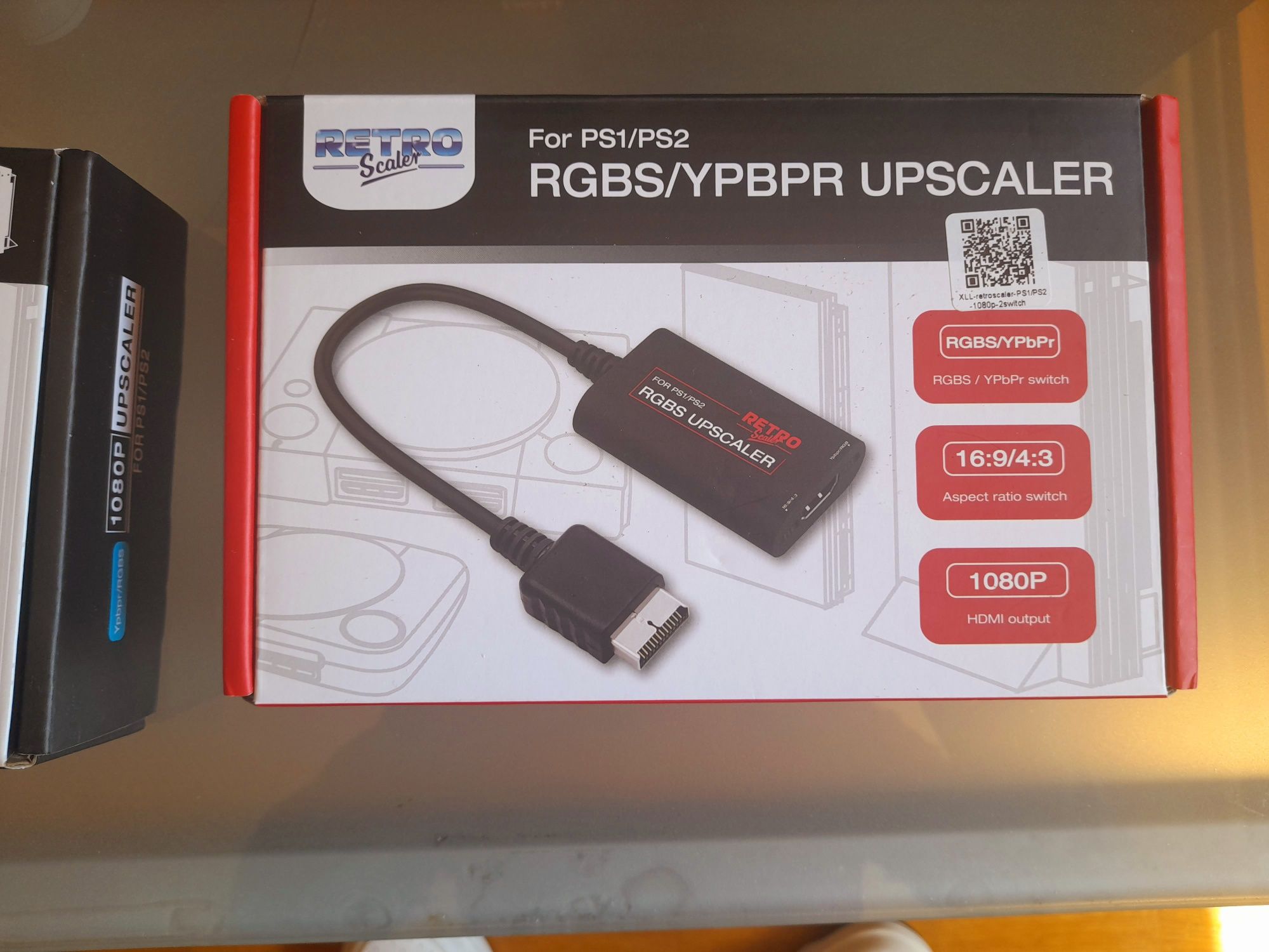 PS1 e PS2 - Upscalers 1080p RGB