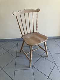 Krzesło stare  drewno  do renowacji PRL