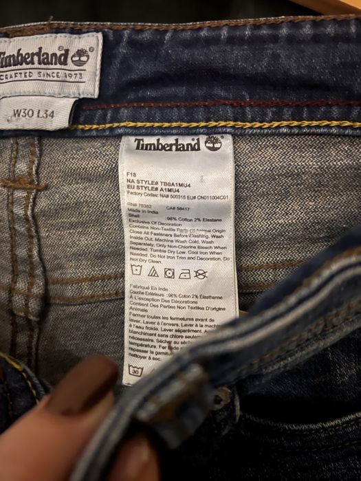 Spodnie męskie timberland W30 L34 jeansowe