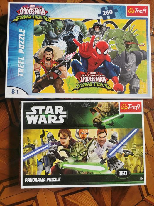 Пазлы на 160 и 260 деталей
