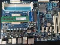 Материнська плата проц і оперативка в подарунок/gigabyte GA-MA770T-UD3