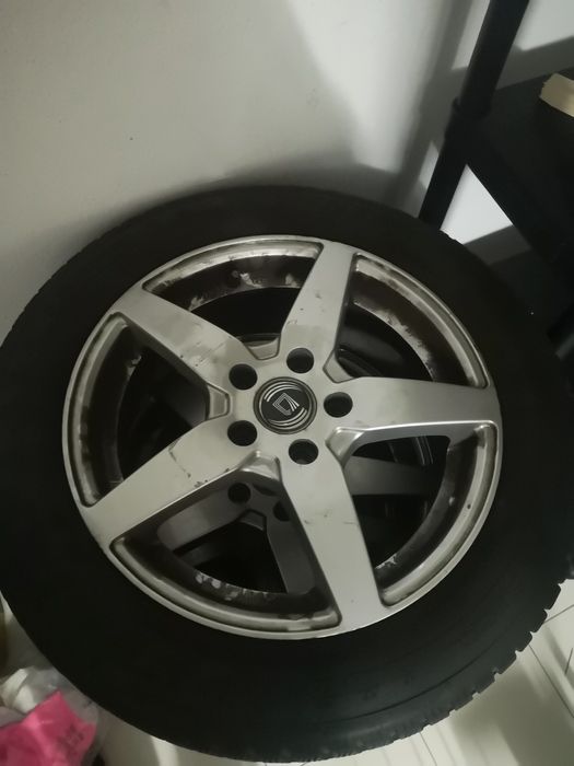 Jante 17 + pneu Dunlop