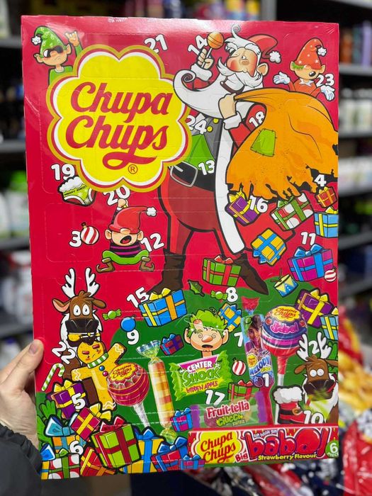 Адвент календар Chupa Chups 210,6 г. Чупа чупс