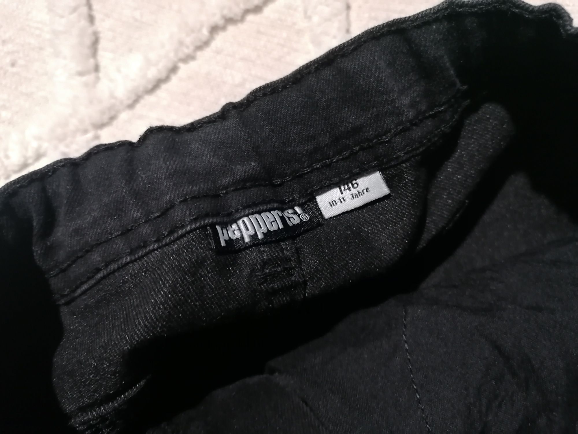 Spodnie jeans czarne 146 lidl