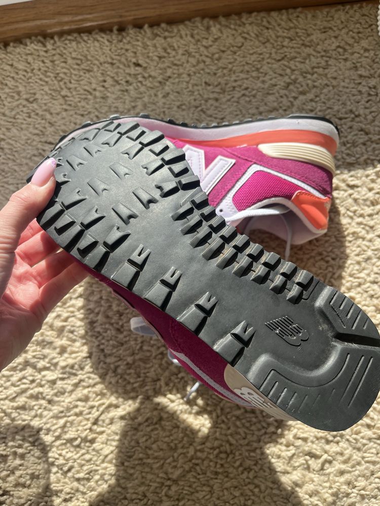 New balance 574 różowe rozmiar 38 stan bardzo dobry sportowe buty