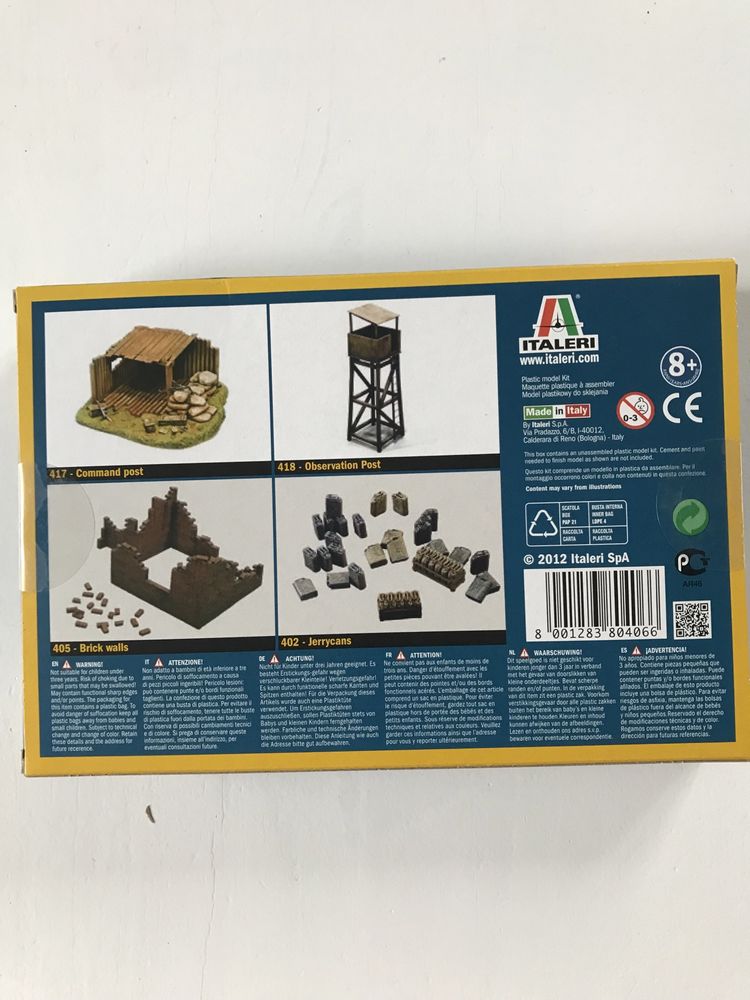 Akcesoria modelarskie model worki z piaskiem Italeri
