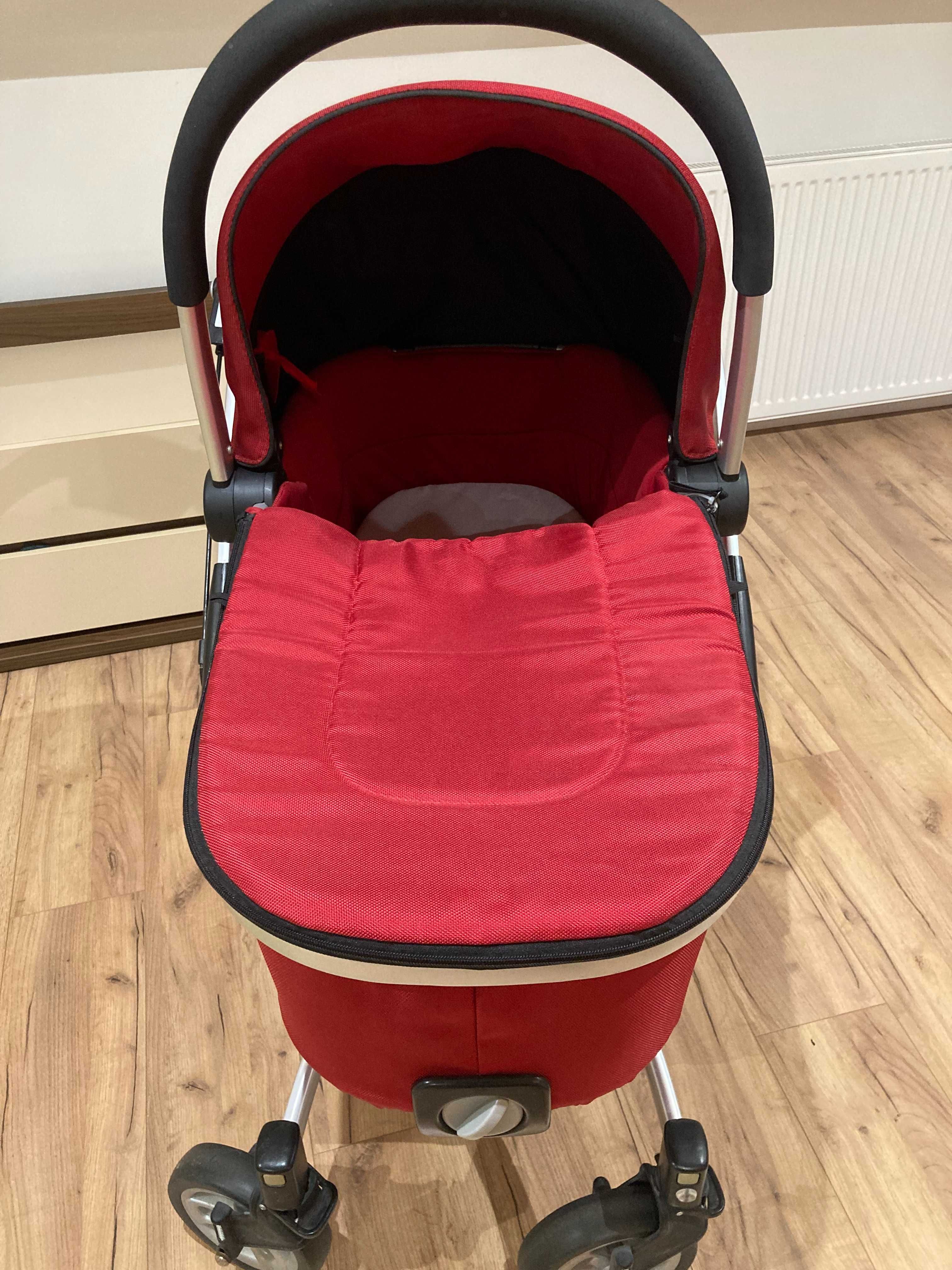 Wózek dziecięcy 3w1 GRACO Symbio czerwony