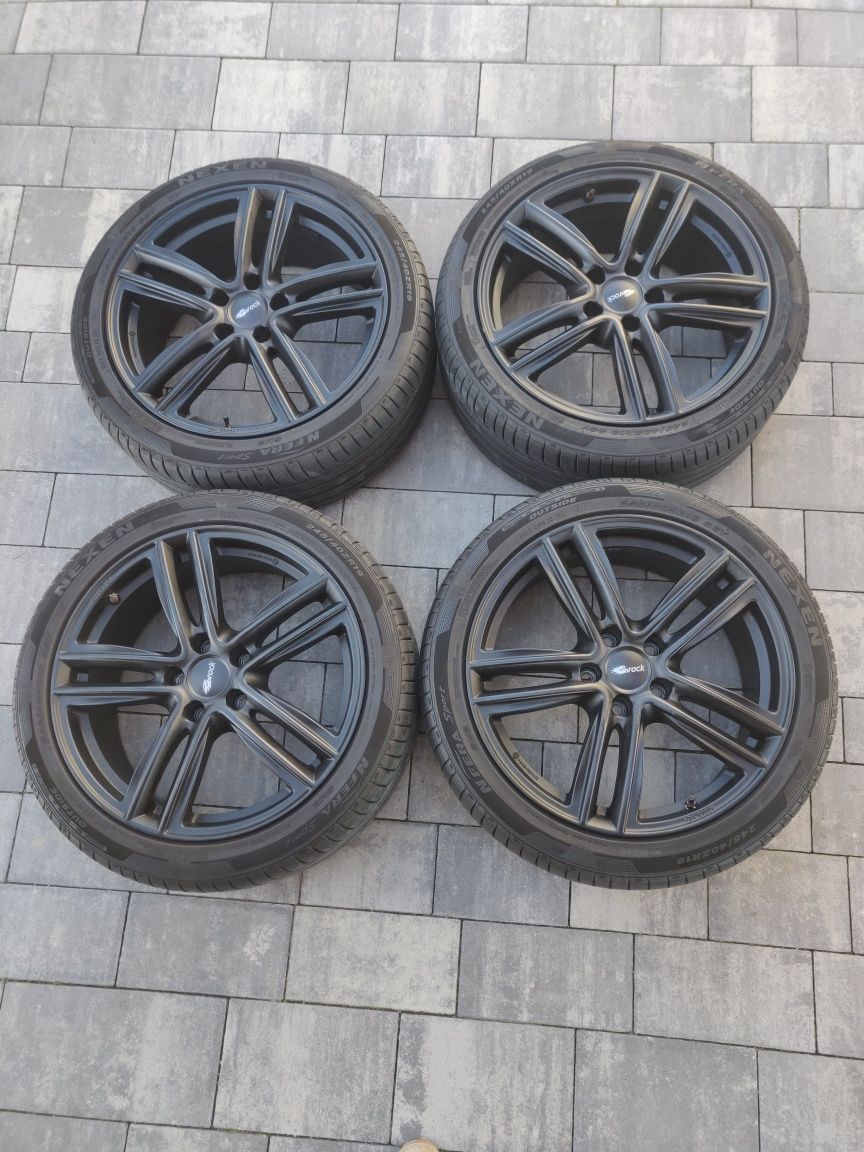 Koła Felgi 5x120 19 cali Nexen 245/40/19  Honda BMW HYUNDAI ACURA OPEL