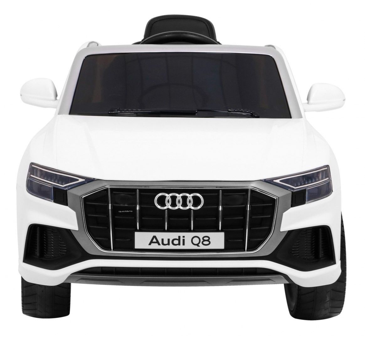 Audi Q8 Lift Na Akumulator Dla Dzieci Biały Pilot Eva Wolny Start Mp3