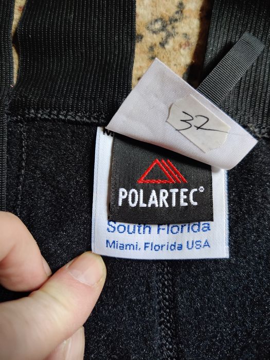 Утепляющие флисовые брюки POLARTEC на лямках