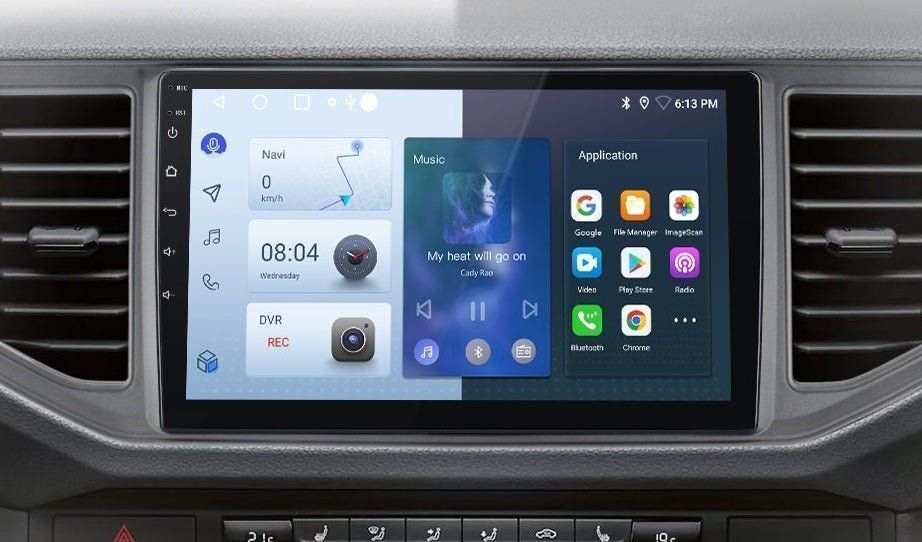 Radio nawigacja Volkswagen VW Crafter 2017 - 2021 Android Carplay 6GB