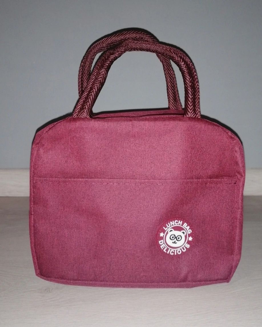 Torba lunch bag, na przekąski, jedzenie, śniadanie, obiad,  do pracy