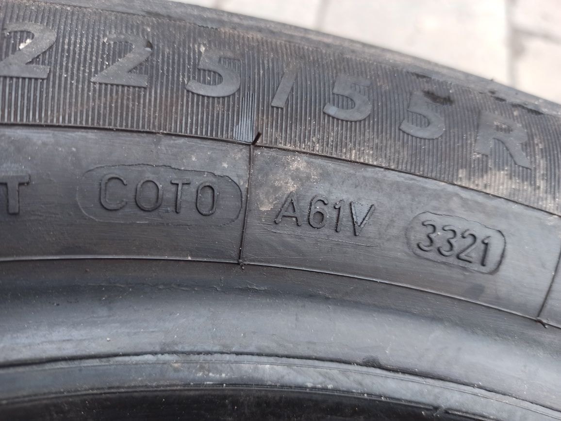 Летняя резина 225/55 R17 Dunlop Sport EcoDrive