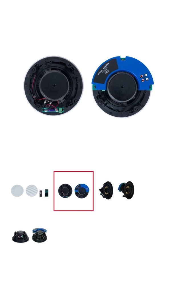 Głośniki instalacyjne strefowe multiroom Fonestar KS-07wifi nowe