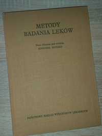 Metody badania leków Szyszko stara książka medyczna