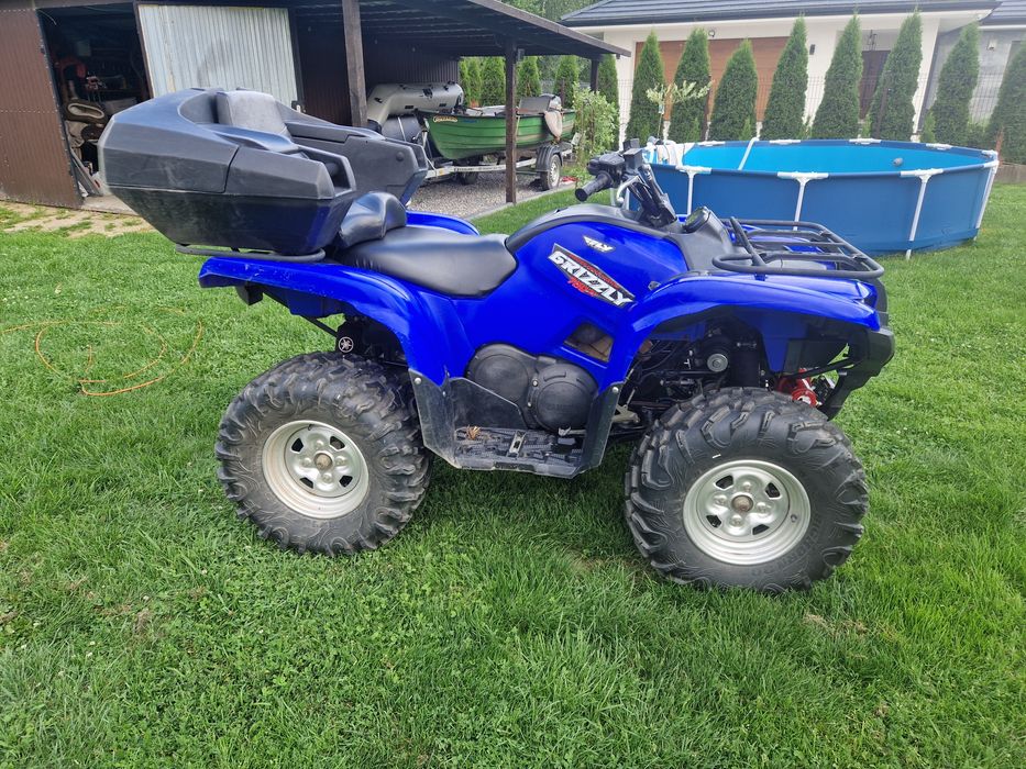 Yamaha grizzly 700 wspomaganie
