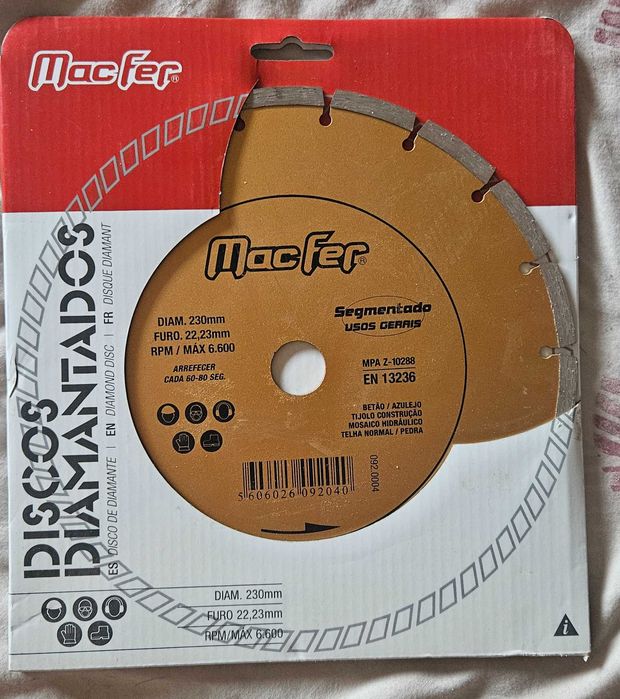 Disco Diamantado Macfer