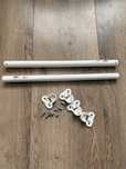 Zestaw 2 drążków Ikea Komplement 50 cm