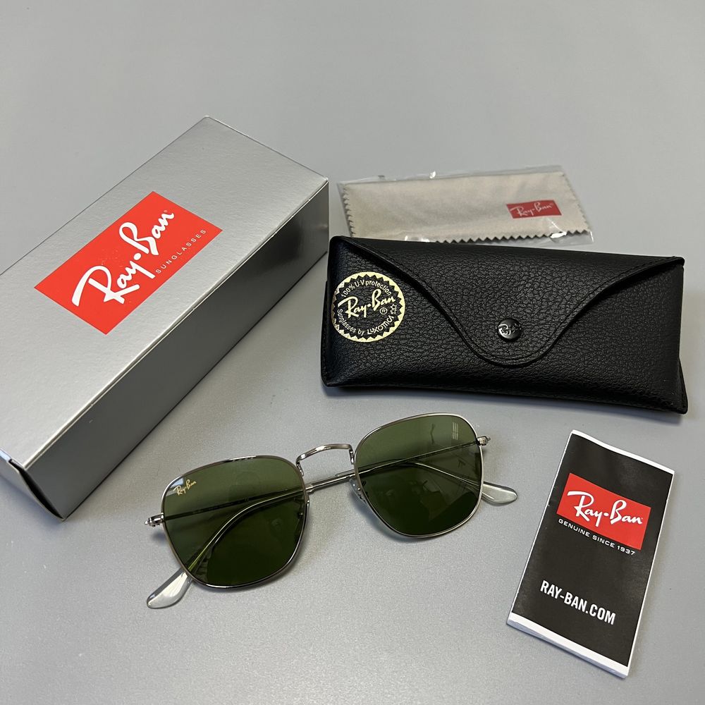 Ray Ban Frank Silver оригинал новые солнцезащитные очки (NEW) (UNISEX)