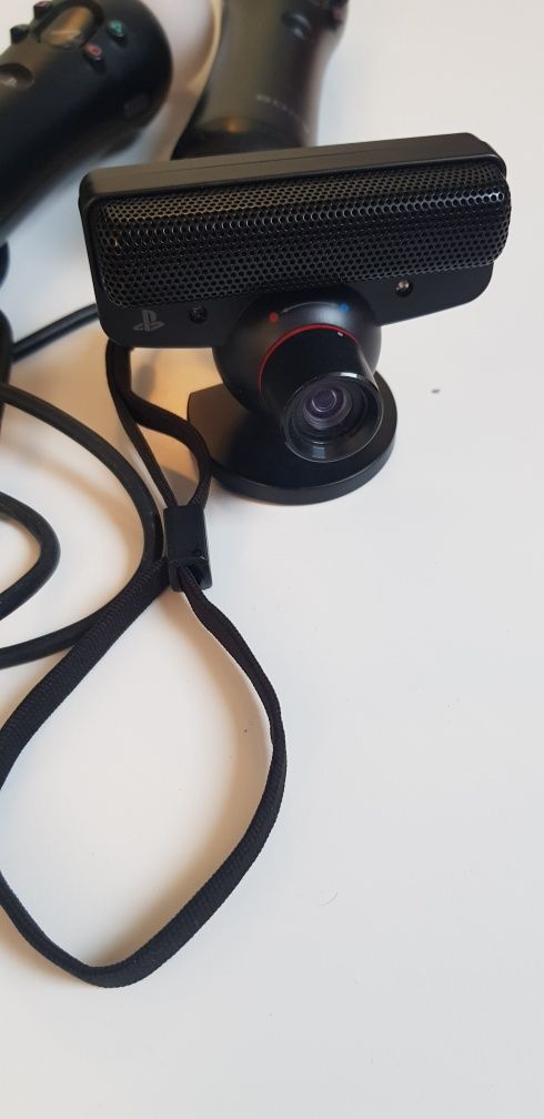 Kontrolery ruchu move  z kamerką jak nowe