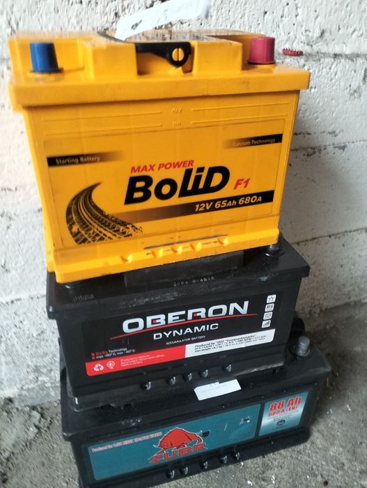 Akumulatory używane sprzedam