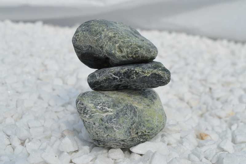 Kamień otoczak zielony GREEN-BLACK 20kg