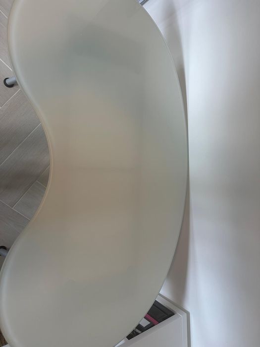 Secretária em vidro