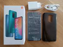 Redmi Note 9 telefon Midgnight Grey niebieski xiaomi pudełko etui SUPE