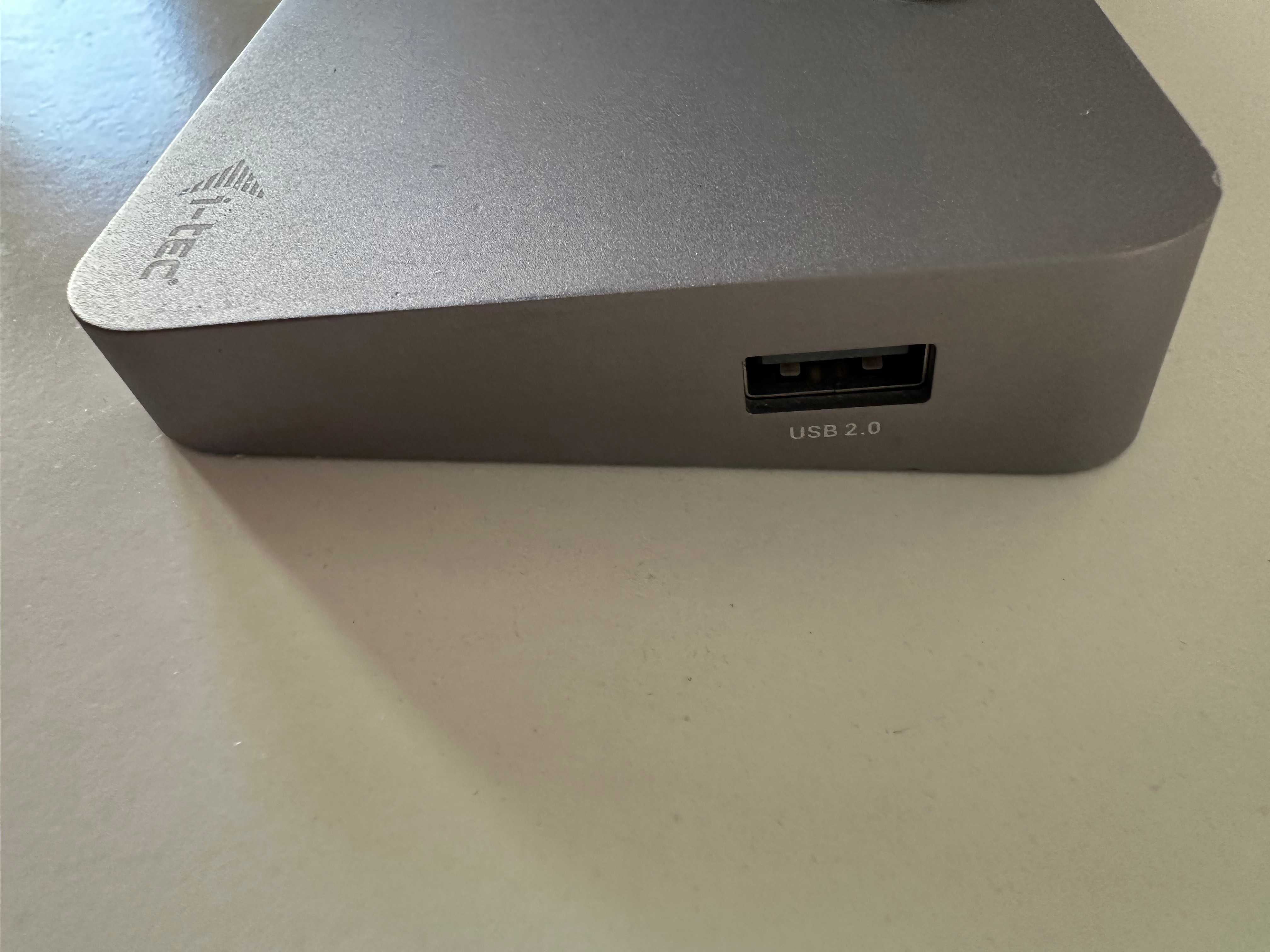 Док-станція i-Tec USB-C Metal Ergonomic 4K Display Docking Station
