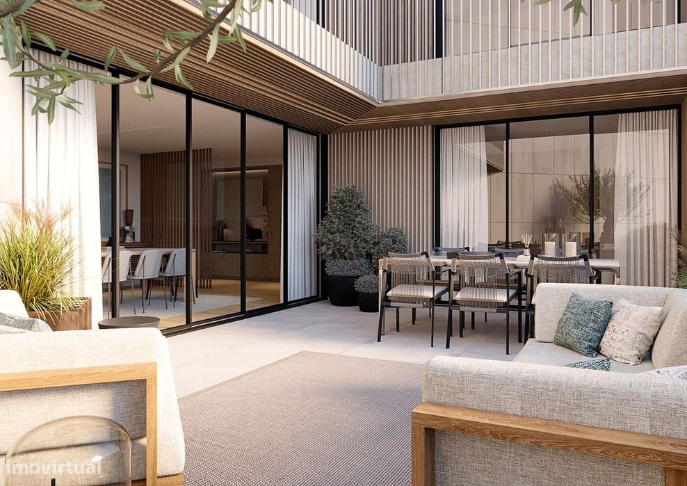 Excelente Apartamento T3 novo com terraço no centro de Aveiro