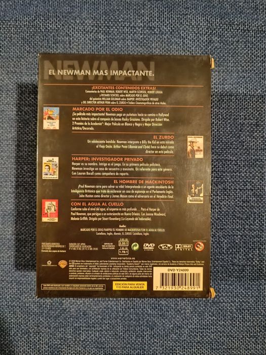 Coleção Paul Newman em DVD - 5 filmes (portes grátis)