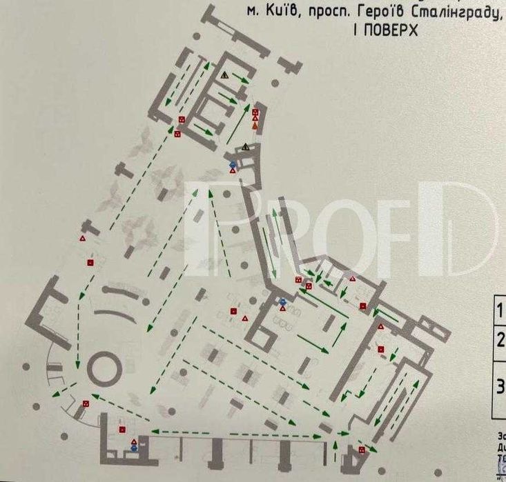 Фасадне торгове приміщення пр Володимира Івасюка Оболонь (1700 м2)