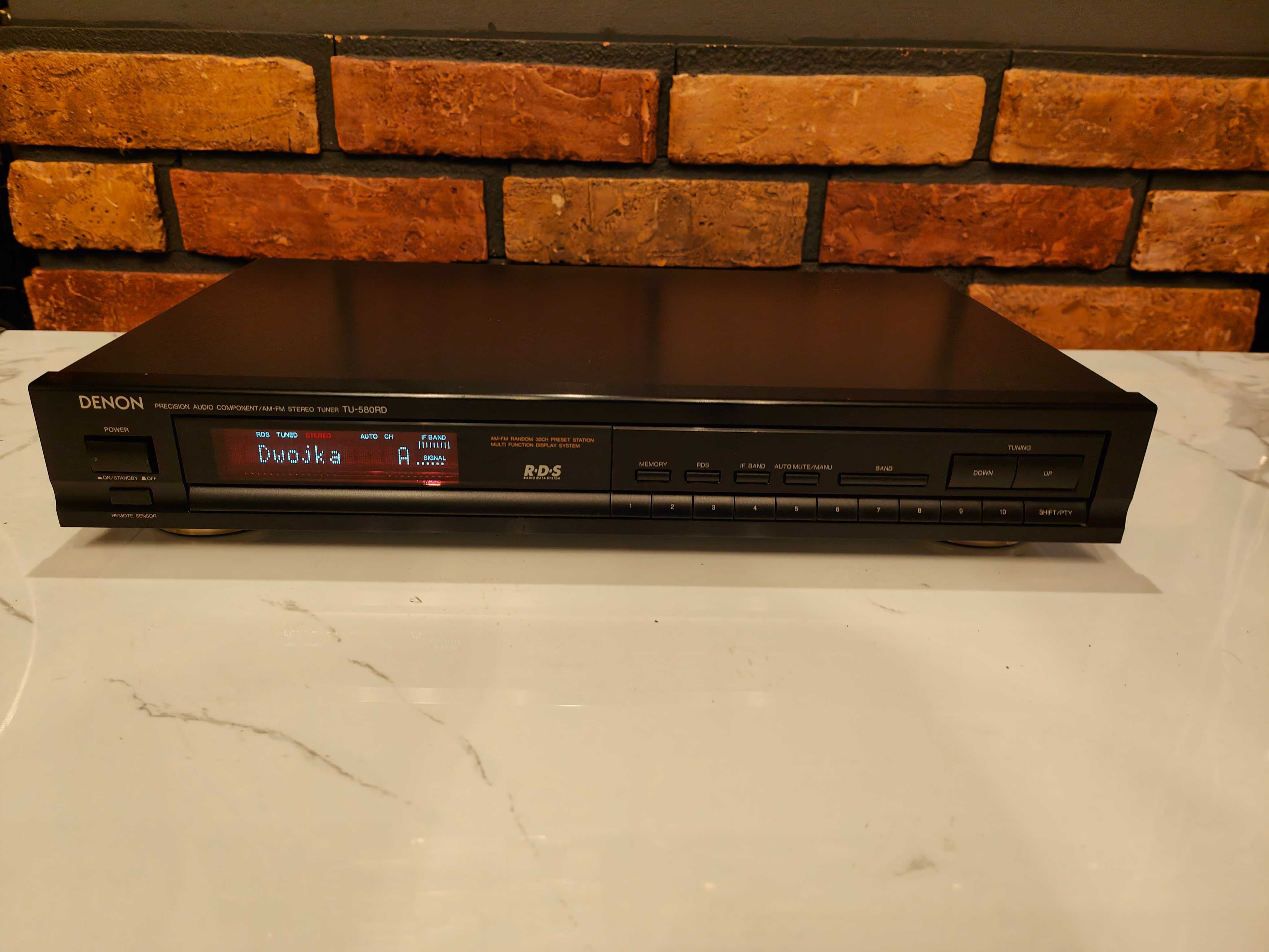 DENON TU 580RD! Znakomity tuner radiowy z RDS
