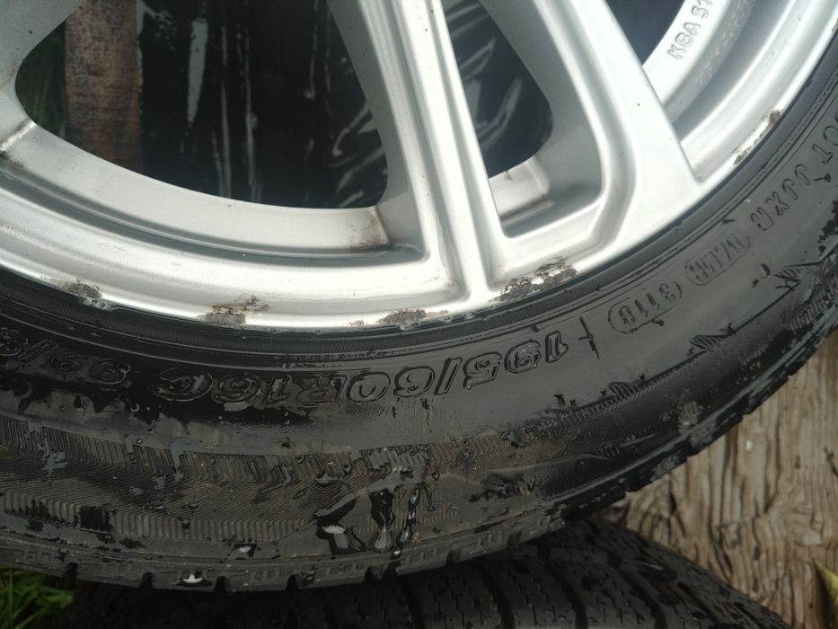 Koła zimowe 16 5x98 195/60r16C scudo Doblo C8 Jumpy