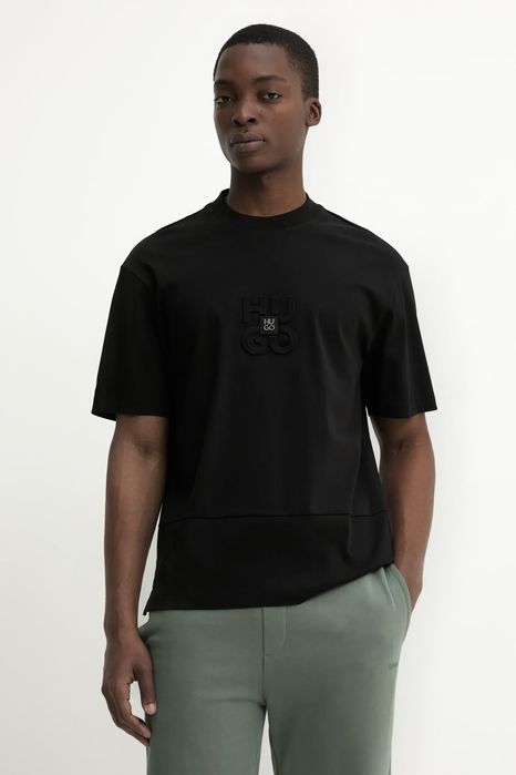 Мужская футболка Hugo Boss big logo чоловіча